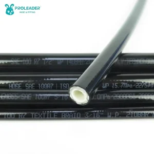 SAE 100 R7 High Quality Pressure Fiber Hydraulic Plastic TPU Air 6mm 1/4″ Resin PA PU Nylon Hose for Compressor Water Tubing