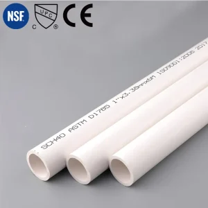 SCH40 PVC Pipe ASTM D2466 for Industrial Plumbing Chemical Resistant Durable