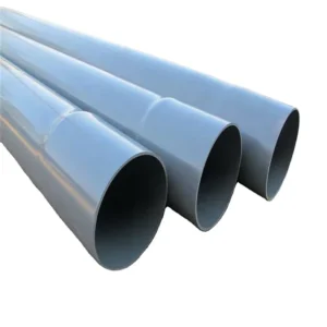 SCH40 SCH80 UPVC PVC Underground Water Supply Tubes High Pressure Durable Electrical Conduit Pipe for Water Supply Irrigation