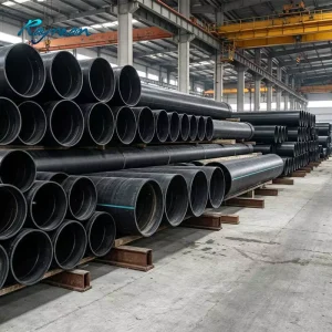 SDR13.6 PE100 Agricultural Irrigation HDPE Plastic Water Supply Pipe DN75 DN800mm Factory Custom Made Durable Flexible