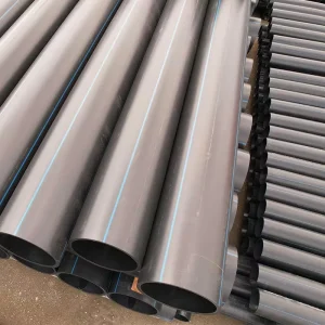 SDR21 SDR17 SDR11 HDPE De110 De300 Plastic Tubes PE Water Supply Pipe Drainage Irrigation Pipe