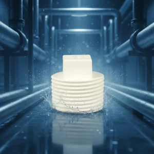 SHEN SU Brand PVC Water Supply Pipe Fittings External Thread Plugs ISO Standard Hygienic Environmentally Lightweight