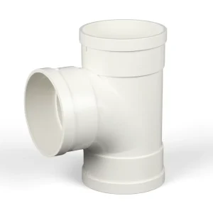 SHEN SU Chinese PVC Drainage Fittings 90 Flush Three way ISO Standard High Flow Rate Customized by Manufacturer