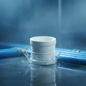 SHEN SU High Flow Rate ISO Standard Straight through PVC Drainage Fittings Customizable Length Hygienic