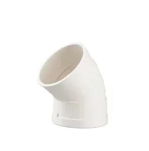 SHEN SU PVC Drainage Fittings in China 45 Elbows for Building Drainage ISO Standard Stretchable Durable Customized