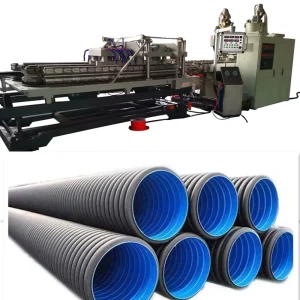 SJBGZ 90 DWC Plastic Corrugated Pipes Extruder Machine Corrugatged Tube Extrusion Line