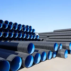 SN Series 4″ 8″ 16″ 18″ HDPE Double Wall Corrugated PE Drainage Pipe Dwc Plastic Culvert Pipe