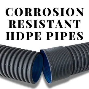 SN10 HDPE Double Wall Corrugated Culvert Pipe Factory Direct
