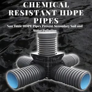 SN4 SN8 HDPE Corrugated Pipe for Residential Area Sewage System