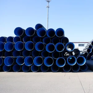 SN4 SN8 HDPE Double Wall Corrugated DWC Sewage Spiral Drainage Pipe High Pressure Eco Friendly Light Weight Water Conveyance
