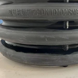 SN4 SN8 HDPE Double Wall Corrugated Pipe Plastic Sewage Drainage Pipe for Road Municipal Sewer Engineering