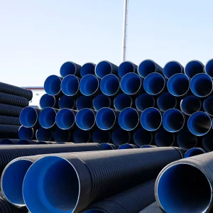 SN4 SN8 SN16 18 Inch 20 Inch HDPE Double Wall Corrugated PE Drainage Pipe Dwc Hdpe Plastic Culvert Pipe