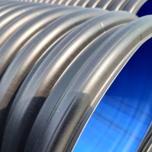 SN4 SN8 SN16 18 Inch Hdpe Double Wall Corrugated PE Drainage Pipe Dwc Hdpe Plastic Culvert Pipe