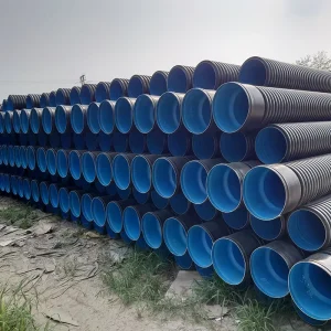 SN8 SN10 18-inch HDPE Double Wall Corrugated PE Drainage Pipe DWC HDPE Plastic
