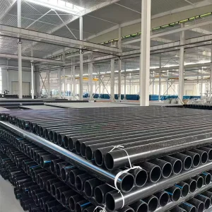 SRTP PE100 HDPE Steel Wire Mesh Skeleton Reinforced High Pressure Durable Composite Drain Pipe