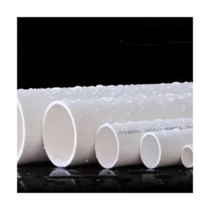Safe White Plastic PVC Pipes for Cable Protection and Drainage