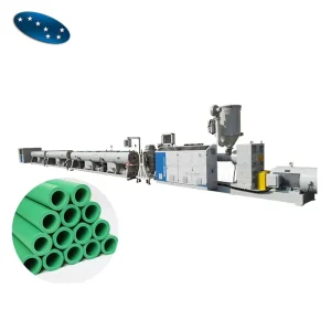 Sevenstars High Capacity Single screw HDPE PP Pipe Extrusion Line with Motor & Gearbox