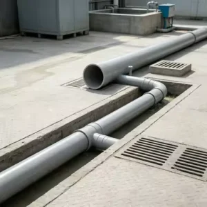 Sewer Heat Resistant Anti Static UPVC Water Plastic Corrugated Irrigation Pipe 8 Inch PVC Pipe