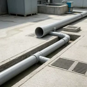 Sewer Heat Resistant Anti Static UPVC Water Plastic Corrugated Irrigation Pipe 8 Inch PVC Pipe