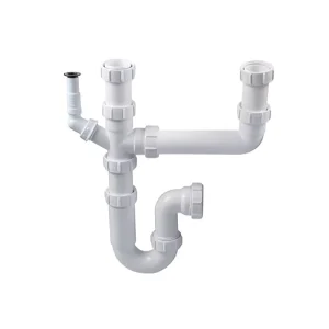 Sink Accessory Kitchen Drain Pipe High Quality Pipe Small Diameter for Easy Installation Plastics Pipe