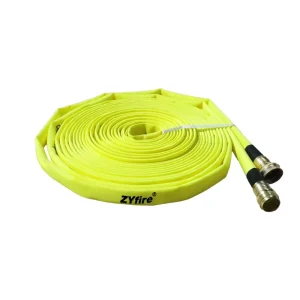 Small TPU Lined Fire Fighting Hose Flexible Garden Hose for Irrigation Canvas Pipe