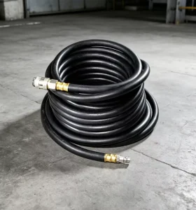 Smooth Cover 10-11mm Industrial Rubber Air Water Hose 20Bar 300PSI Reinforced Rope Hose 50/100m