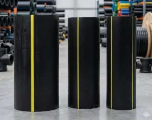 Smooth Inner Wall Large Diameter Plastic Tube HDPE Pipe for Gas