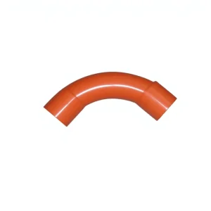 Smooth Surface PVC Pipe Conduit Fitting Plastic Electrical Elbow UPVC Material with Casting Technics