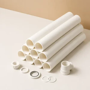 Smooth Surface PVC Sewer Pipe Anti clogging UPVC Plastic Tube for Urban Rainwater Drainage
