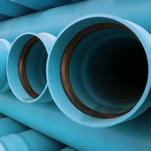 Socket Able PVC-UH Low Pressure Sewage Drainage Pipe Lightweight Flexible Non Toxic Anti Uv SN4/SN8 Sealing Ring Socket