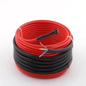 Soil Heating Cable Kit 110V/220V Underground Electrical Heating System for Gardens & Floors with Thermostat