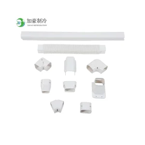 Solid Durable PVC Plastic Air Conditioner Duct Installation Kit Mini Split Line Set Covers for Home Gas Power Source