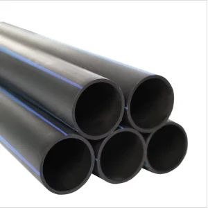 Source Factory Price OEM Black HDPE Pipe PE100 PE80 Plastic Water Supply Pipe Agricultural Irrigation Plastic Pipe