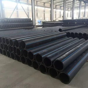 Source Factory Price OEM Black HDPE Pipe PE100 PE80 Plastic Water Supply Pipe Agricultural Irrigation Plastic Pipe