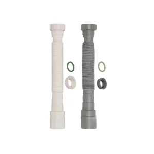 South American PVC Plastic Kitchen Sink Flexible Drain Pipes