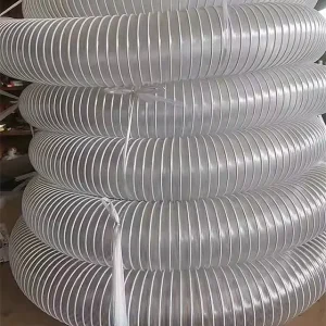 Spiral Corrugated Flexible Plastic Suction Discharge Hose PVC Suction Hose Pipe Spiral Tube