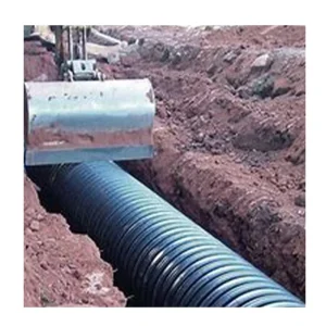 Spiral Polythene DWC HDPE Corrugated Sewer Pipes