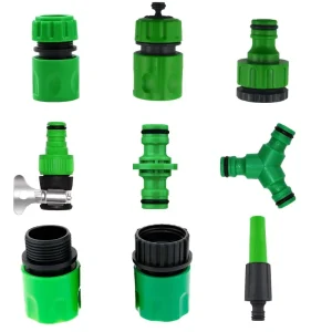 Sprinklers Garden Irrigation Pipe Connectors Plastic Nozzle Water Hose Fitting Sets