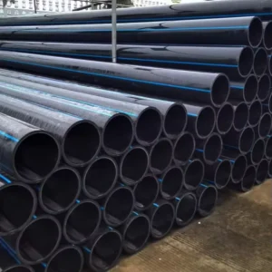 Stable Performance PE Pipe Impact Resistant Underground Municipal Water Pipe