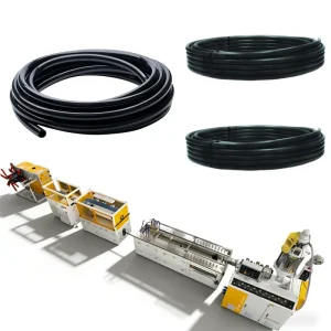 Stable Running Single Screw PVC Flexible Hose Extrusion Line for Motor Automatic High Capacity Plastic Extruder Machinery