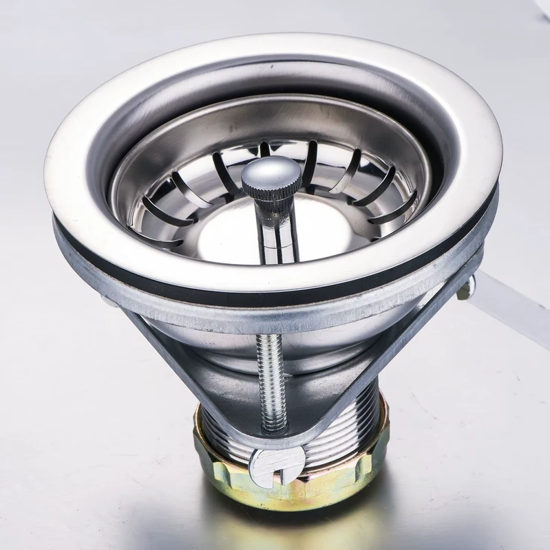 Stainless Mesh Over Anti clogging Basket Strainer Waste Filter Kitchen Sink Strainer Drain For Pipe