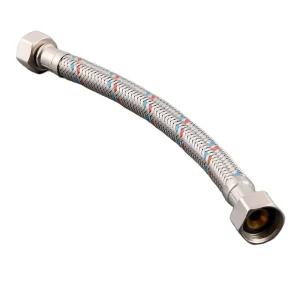 Stainless Steel Hydraulic Black Nylon Braided Flexible Rubber Fuel Air Hose Flange Metal