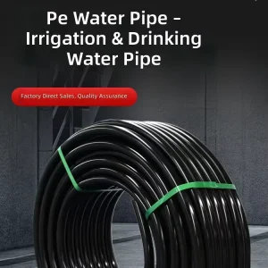 Standard HDPE Water Supply Pipe OD63 OD110 OD250 SDR17 PN10 Polyethylene Plastic Tube