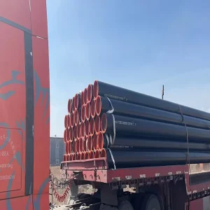 Steel API 5L X42 PSL2 ERW Steel Pipe for Water Transmission Pipeline