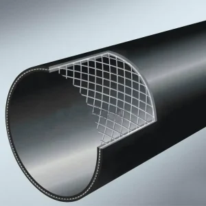 Steel Mesh Wire Reinforced HDPE Pipe PE Pipe for Fire Water