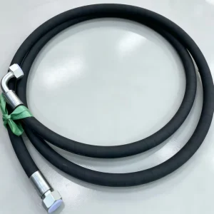Steel Wire Braided High Pressure Hydraulic Rubber Hose Oil Resistant Tubing for Excavator & Construction Engineering Machinery