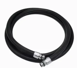 Steel Wire Braided Nitrile Rubber High Pressure Oil Pipeline Hose Assembly Heat Resistant Cutting Service -40C to +100C
