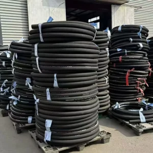 Steel Wire Spiral 1″ 3/8 BSP Hydraulic Fittings And Hoses Hydraulic 1/4 Hose Pipe 1/2 3/8″ Rubber High Pressure Hydraulic Hoses