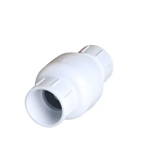 Superb Quality Price Plastic 1/2″-6″ PVC Spring Check Valve PVC One Way Valve for Water Supply