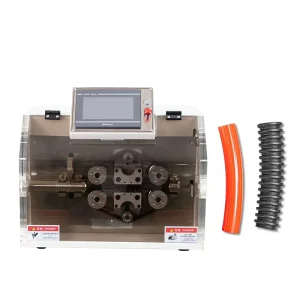 TR-B30 Automatic Precision Hard Plastic Rubber Cutter Corrugated Soft Tube PE PVC Shrink Pipe Hose Cable Manufacturing Equipment